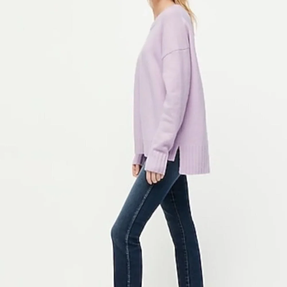 J. Crew Women's Oversized Supersoft Crewneck Sweater